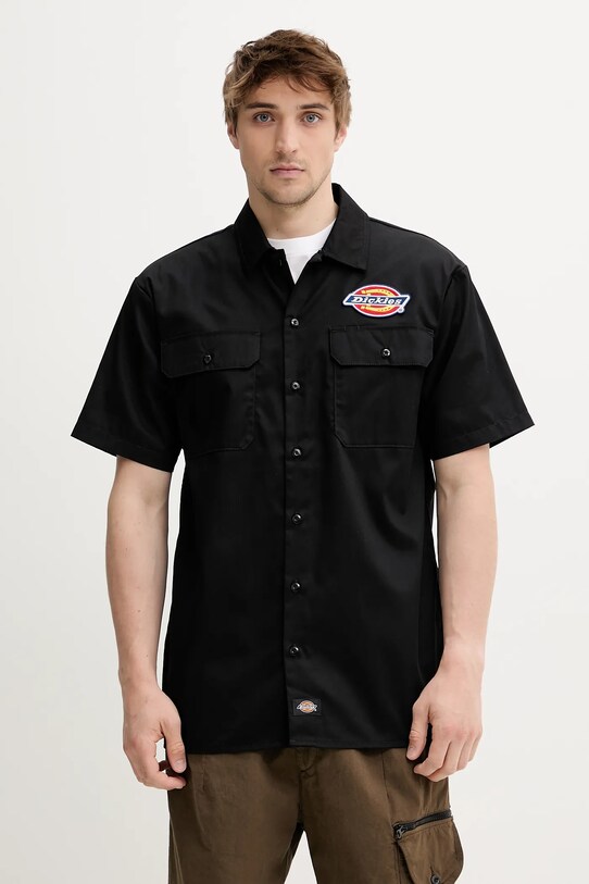 Košile Dickies krátký černá DK0A4XRRBLK1
