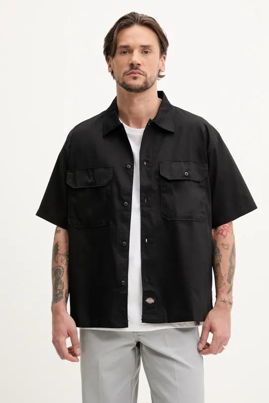 Рубашка Dickies casual чёрный DK0A4Z7QBLK1