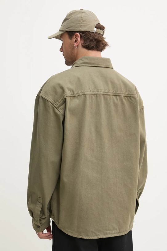 Ρούχα Βαμβακερό πουκάμισο Dickies DK0A4YF5MGR1 πράσινο