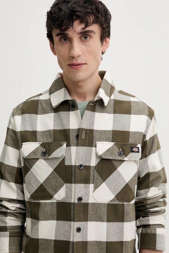 Риза Dickies зелен DK0A4XDZC481