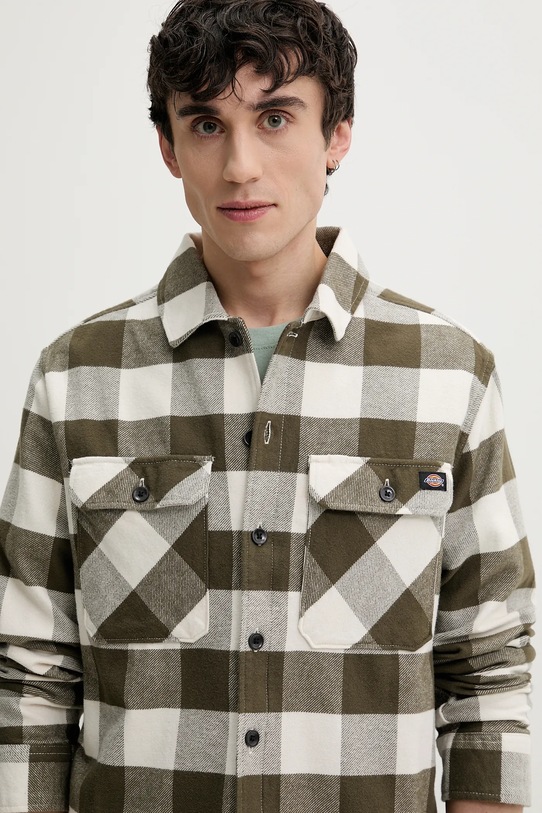 Dickies koszula zielony DK0A4XDZC481