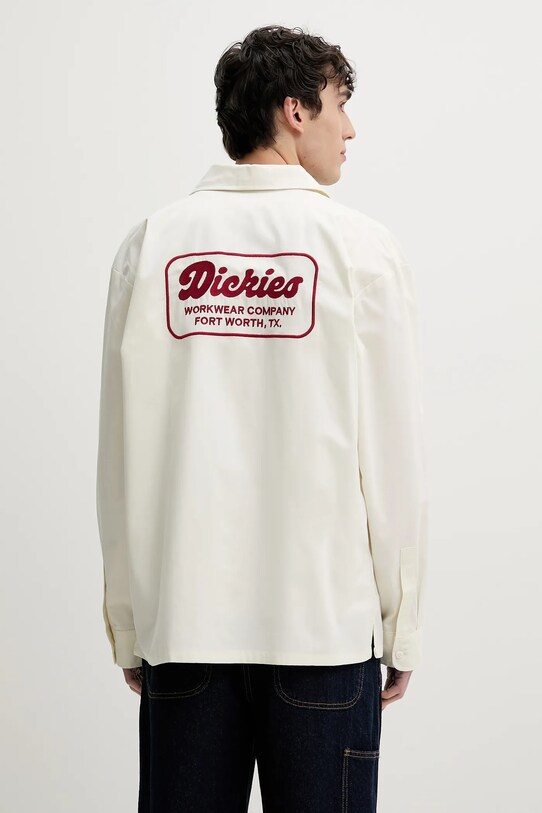 Дрехи Памучна риза Dickies DK0A4Z7PC481 бежов
