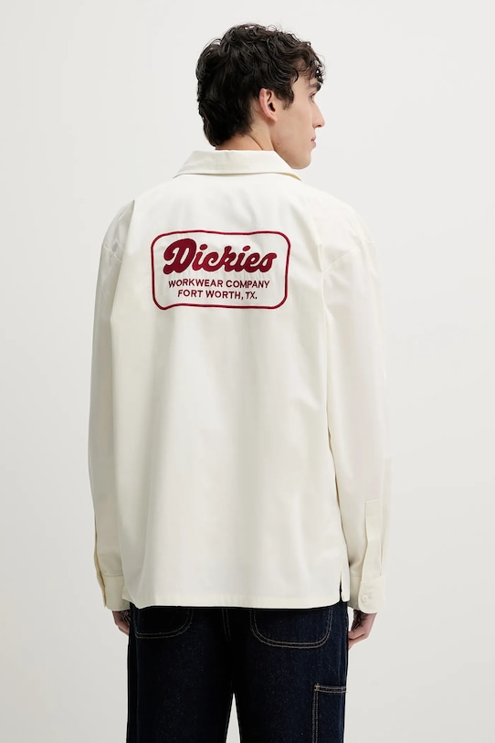 Дрехи Памучна риза Dickies DK0A4Z7PC481 бежов