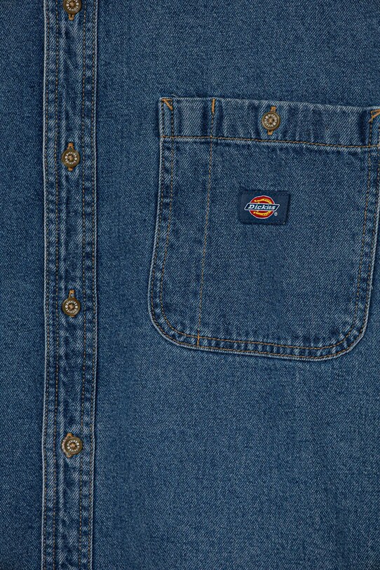 Одяг Джинсова сорочка Dickies DK0A4YF5CLB1 блакитний