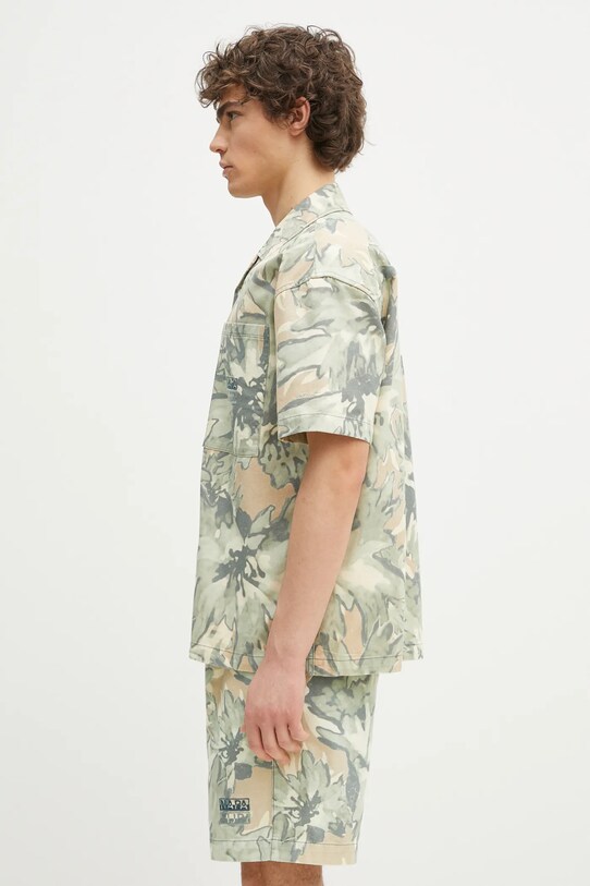 Джинсовая рубашка Napapijri G-Talla NP0A4IDJFCU1 зелёный SS25