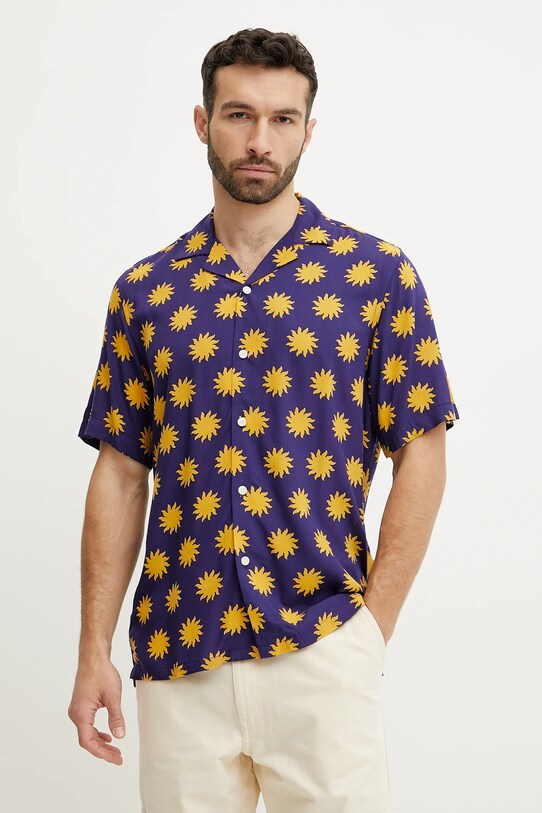 OAS camasa scurt violet 7005.32
