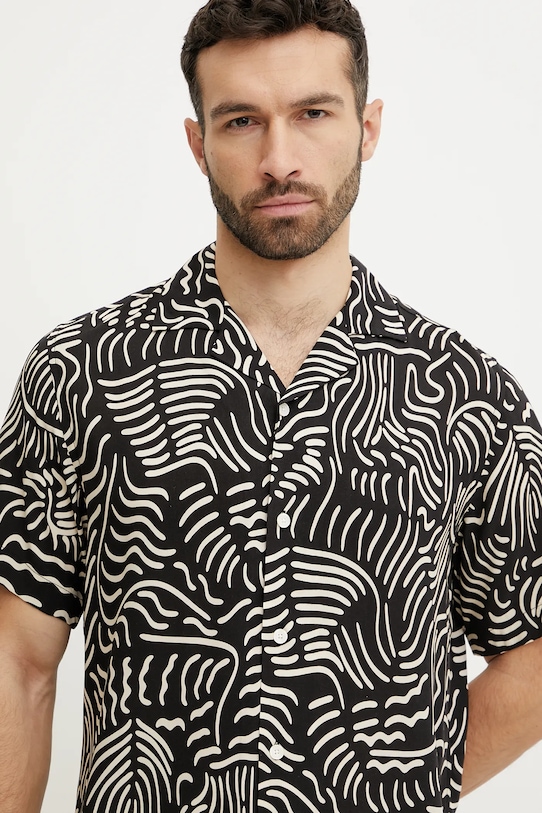 OAS koszula czarny 7005.60