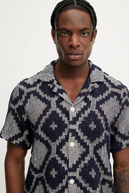 Рубашка OAS тёмно-синий 7013.03