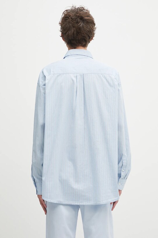 Ρούχα Βαμβακερό πουκάμισο Carhartt WIP L/S Notus Shirt I034697.2RBXX μπλε