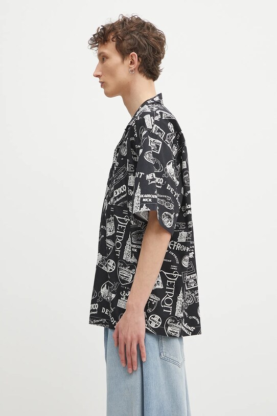 Бавовняна сорочка Carhartt WIP S/S State Souvenir Shirt I034550.2ULXX чорний SS25