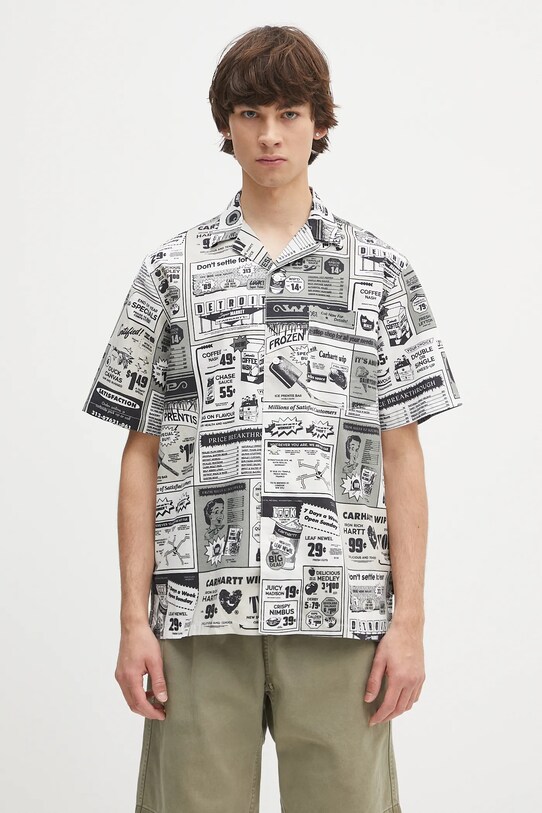 Сорочка Carhartt WIP S/S Catalogue Shirt інші барвистий I034548.2UEXX