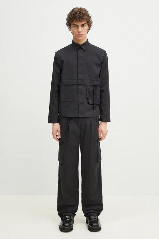 Риза Alpha Industries Utility Overshirt 756116.03 черен