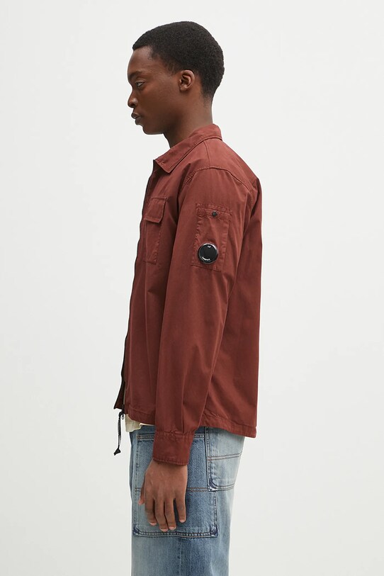 Бавовняна куртка C.P. Company 18CMOS124A110143G помаранчевий SS25