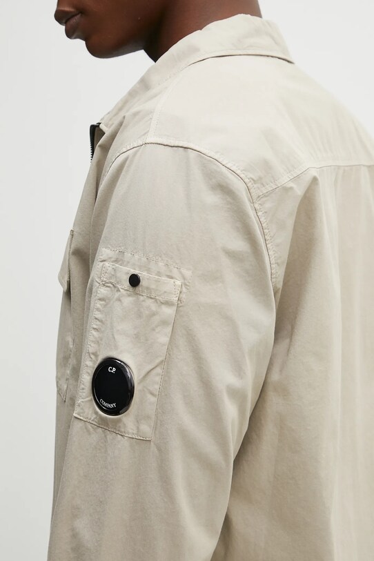 Pamučna jakna C.P. Company bež 18CMOS124A110143G