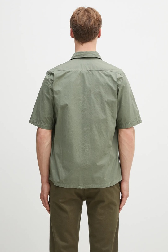 Одежда Хлопковая рубашка C.P. Company 18CMSH249A005328G зелёный