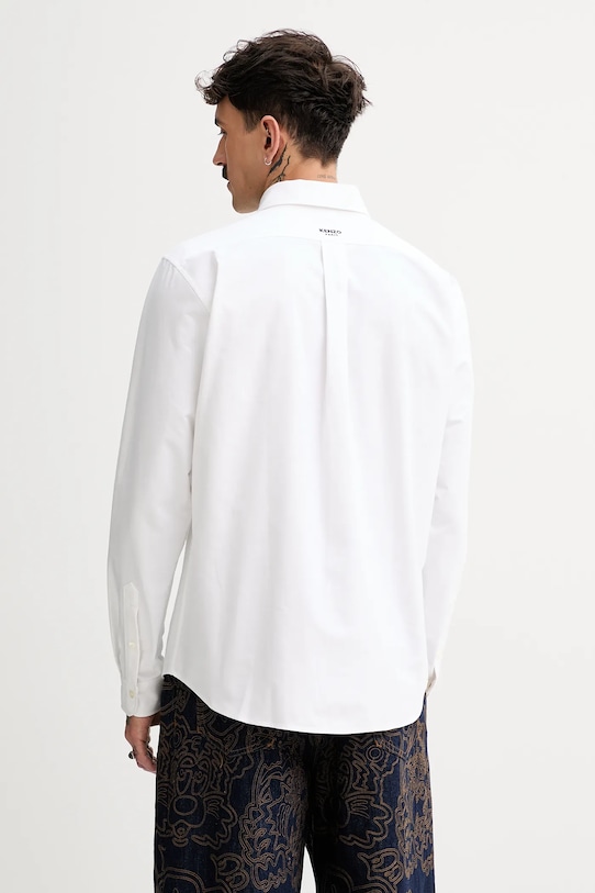 Одежда Хлопковая рубашка Kenzo FF55CH4109LO.01 белый