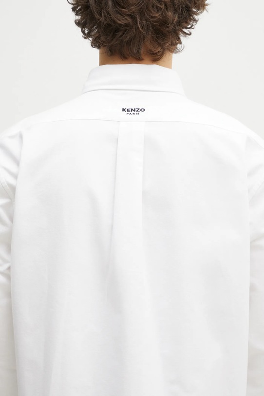 Kenzo koszula bawełniana FF55CH4109LO.01 biały