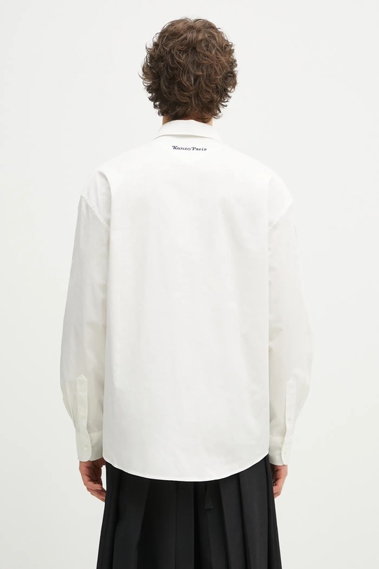 Abbigliamento Kenzo camicia in cotone FF55CH4309P2.01 bianco