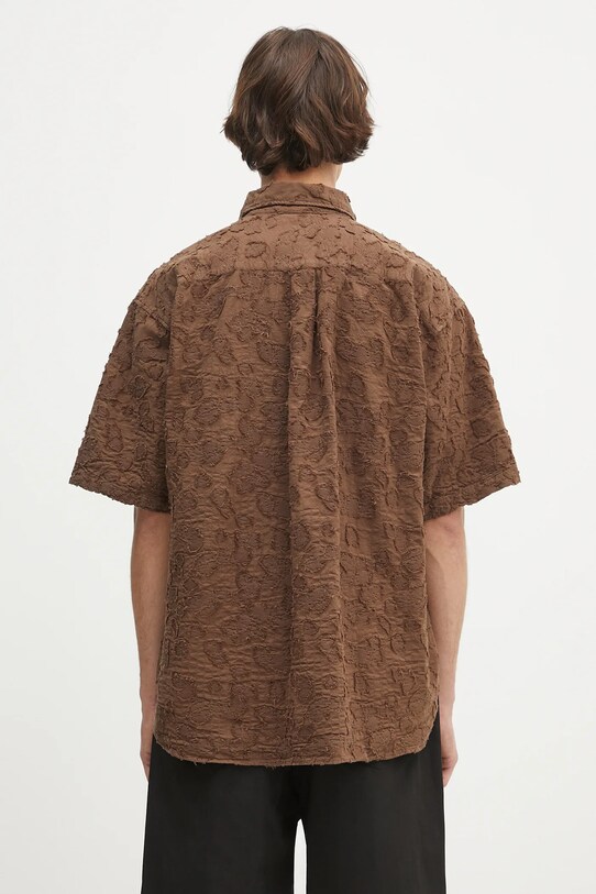 Oblečení Košile Norse Projects Mo Oversized Fil Coupe SS Shirt N40.0830.2033 hnědá