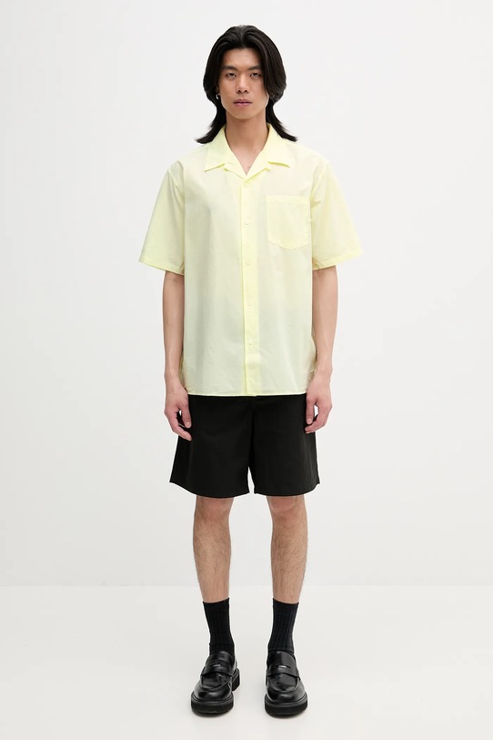 Рубашка Norse Projects Carsten Cotton Tencel Shirt N40.0579.3043 жёлтый