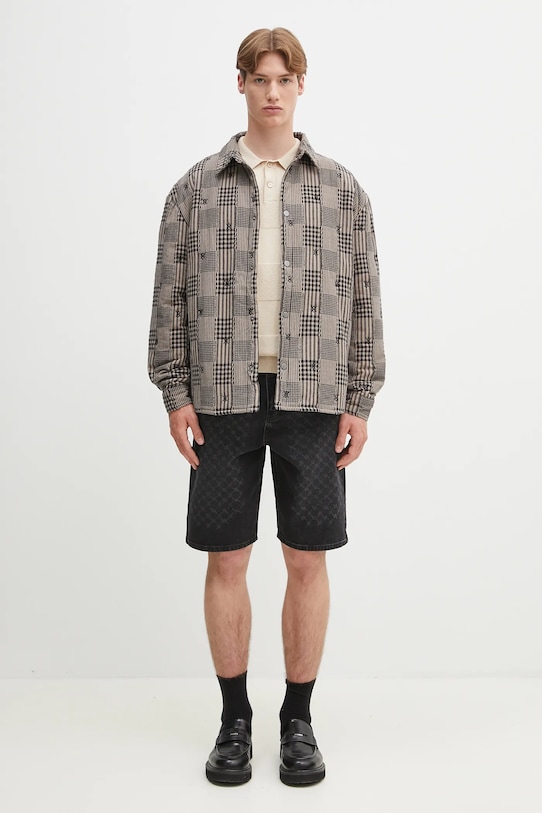 Daily Paper rövid kabát Quilted Shield Ls Shirt 2511020