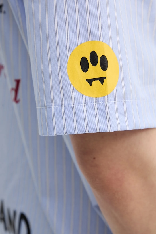 Barrow cămașă din bumbac S5BWUASI061 albastru