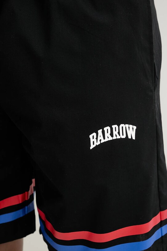 Хлопковая рубашка Barrow S5BWUASI092 чёрный