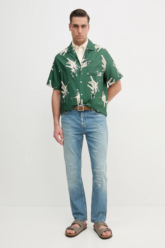 Риза Lacoste CH0113 зелен SS25