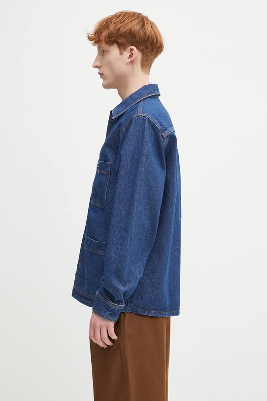 Lacoste koszula jeansowa CH9222 granatowy SS25