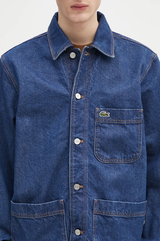 Lacoste koszula jeansowa granatowy CH9222