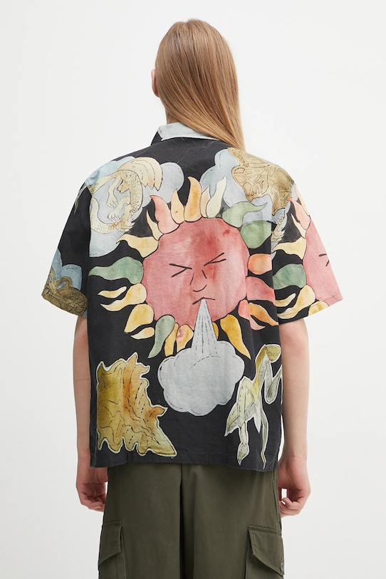 Clothing Our Legacy linen shirt Box M2252BSP multicolor