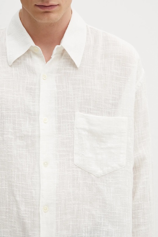 Our Legacy cotton shirt Coco white M2222CW
