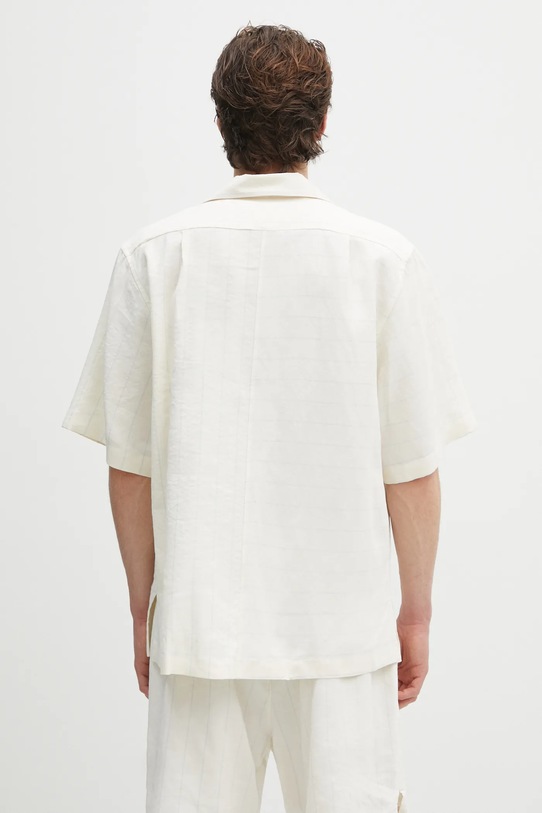 Oblečenie Košeľa Wales Bonner Highlife Bowling MS25SH08.VI02.0959 béžová