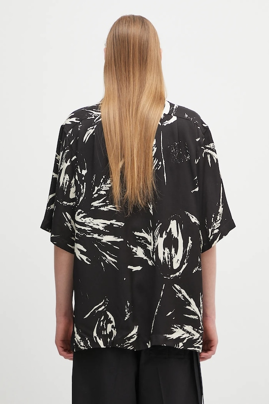 Oblečení Košile Wales Bonner Highlife Bowling MS25SH08.VI05.9900 černá