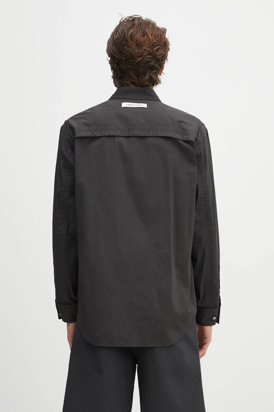 Дрехи Памучна риза Undercover Shirt/blouse UP1E4410 черен