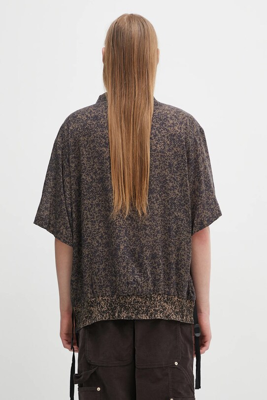 Odzież Undercover koszula Shirt/blouse UC1E4405 brązowy