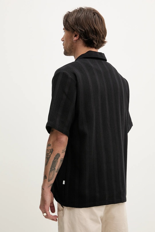 Odjeća Košulja Resteröds Kirk Shirt 10251.7400 crna