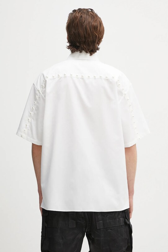 Abbigliamento AMBUSH camicia Pearl Button Shirt 12115313 bianco