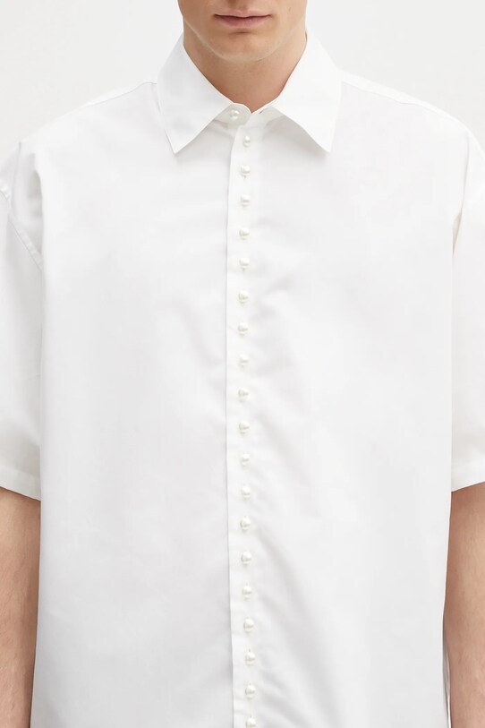 AMBUSH camicia Pearl Button Shirt bianco 12115313