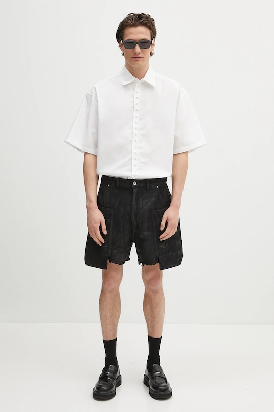 AMBUSH koszula Pearl Button Shirt 12115313 biały