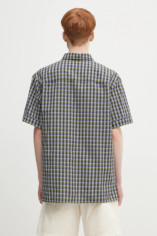 Abbigliamento A.P.C. camicia in cotone Chemisette Ross COHGA.H12541 blu navy