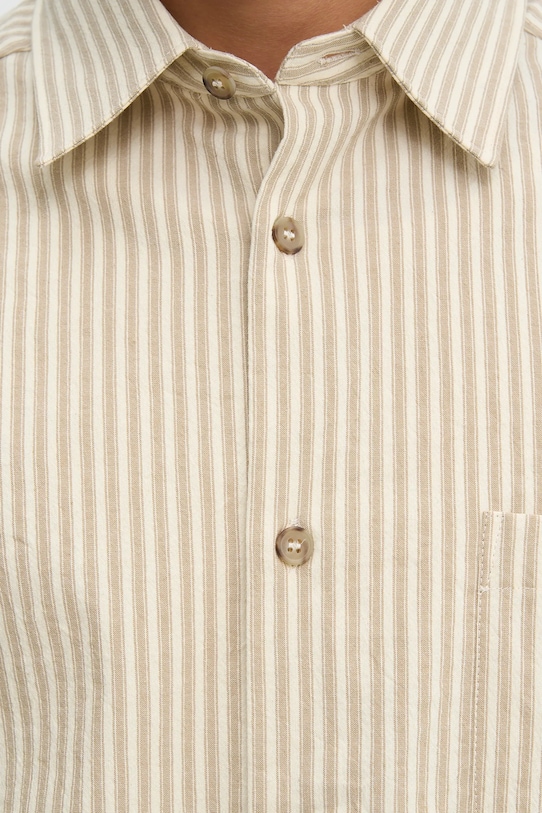 A.P.C. pamut ing Surchemise Malo COHGG.H32023 bézs