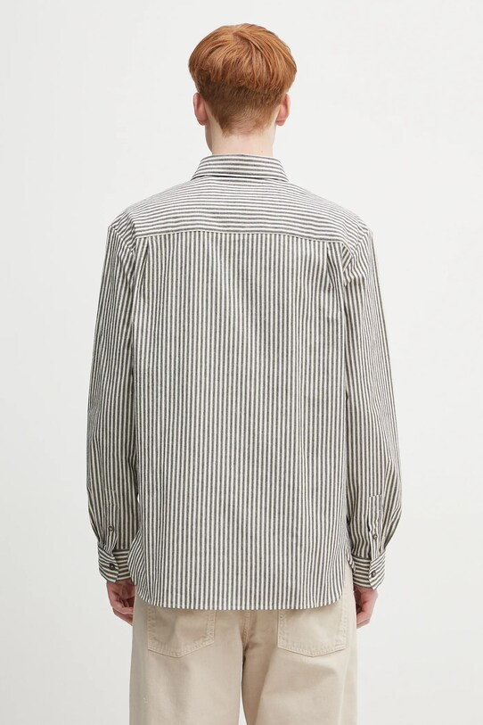 Oblečenie Bavlnená košeľa A.P.C. Surchemise Malo COHGG.H32023 čierna