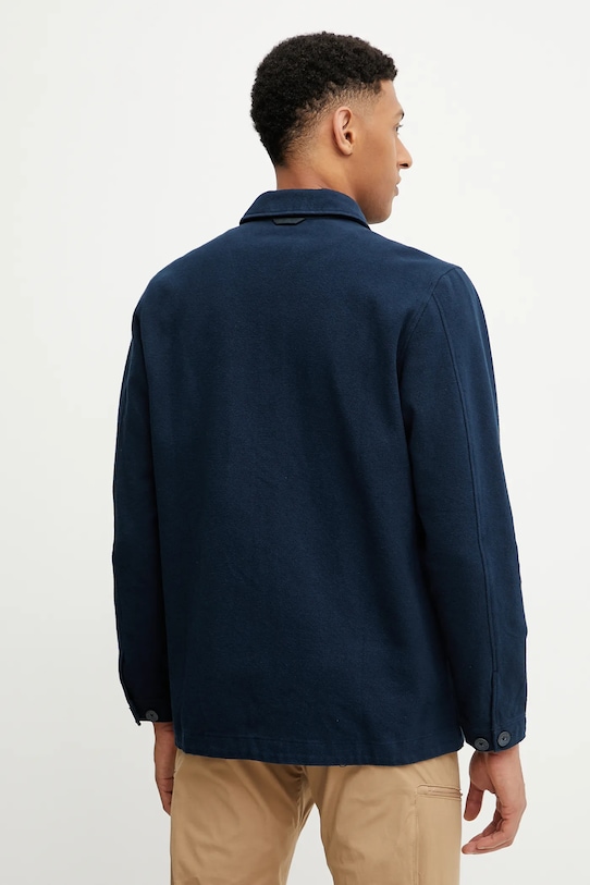 Odzież Fjallraven kurtka koszulowa Singi Flannel Overshirt M F12600226.555 granatowy