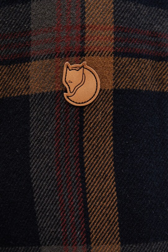 Košeľové sako Fjallraven Singi Flannel Overshirt M F12600226.555.265 tmavomodrá