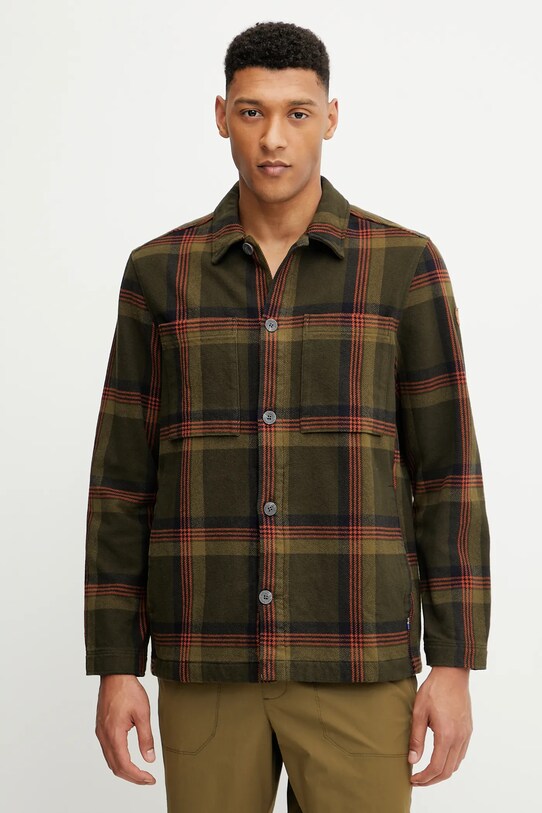 Fjallraven jacheta de exterior Singi Flannel Overshirt M necaptusit verde F12600226.662.555
