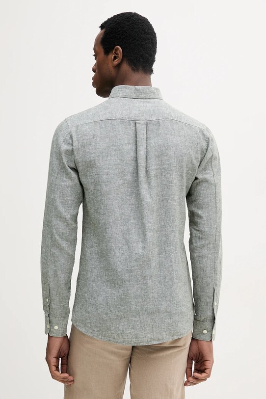 Oblečenie Ľanová košeľa Lindbergh 30.220276 zelená