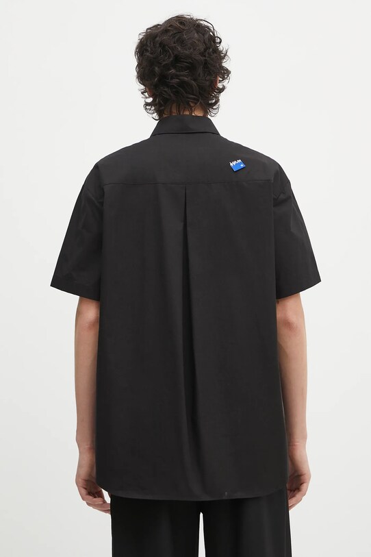 Îmbrăcăminte Ader Error cămașă din bumbac Apparel-Top BN42FYSH0202BK negru