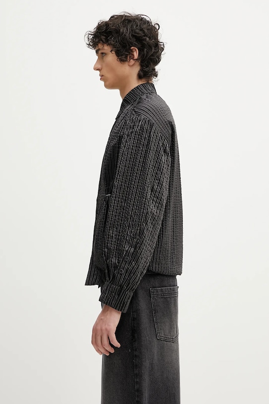 Ader Error koszula Apparel-Top BO01SSSH0105BK czarny SS25