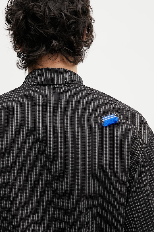 Ader Error koszula Apparel-Top czarny BO01SSSH0105BK